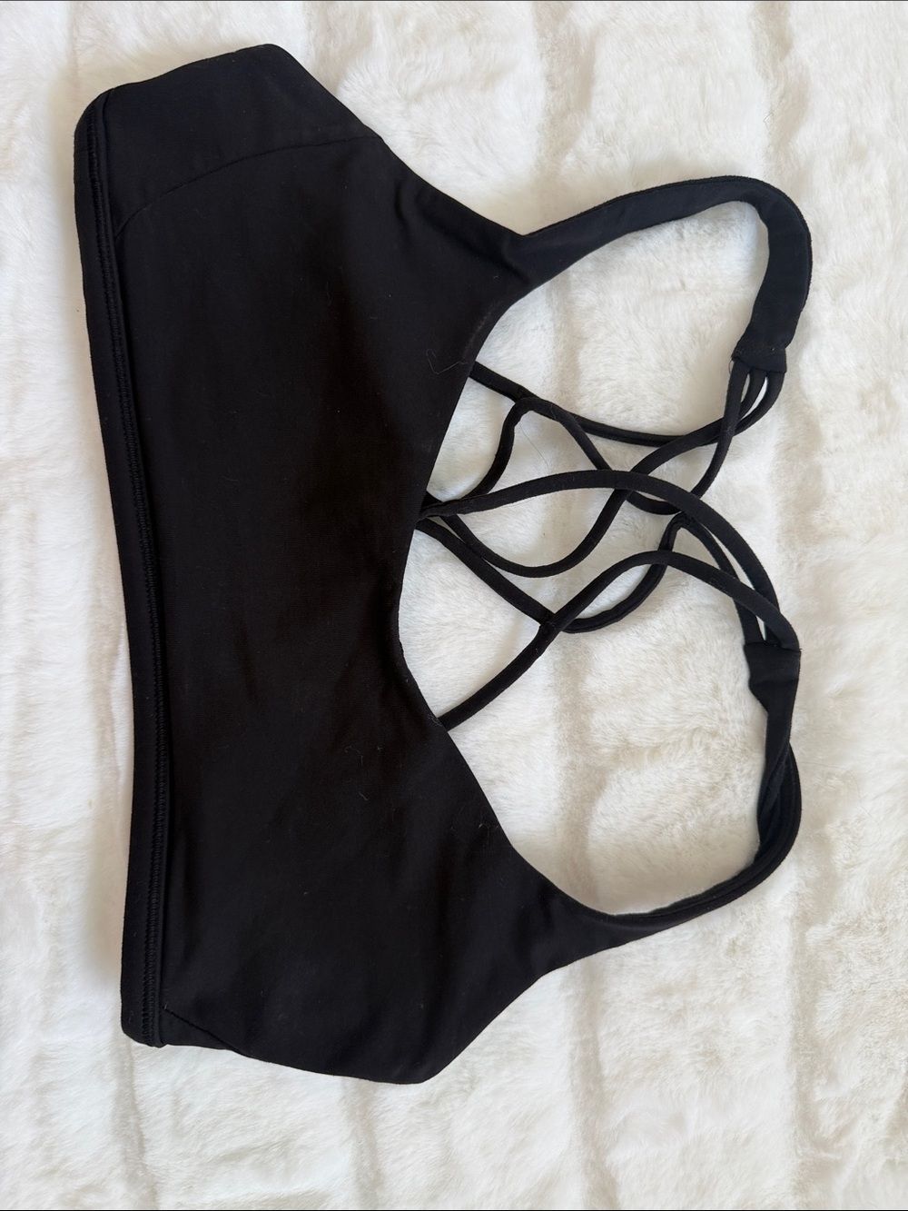 lululemon athletica Black Strappy Multi-Back Sports Bra